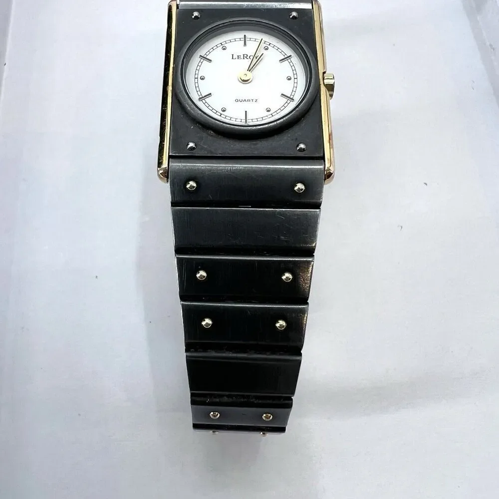Vintage Le Roy - Baume & Mercier 8802 Ladies Quartz Tank Watch Series 2505562